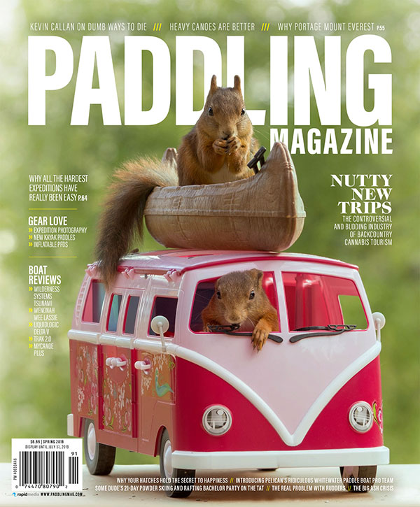 Cover of the Summer 2018 issue of Paddling Magazine