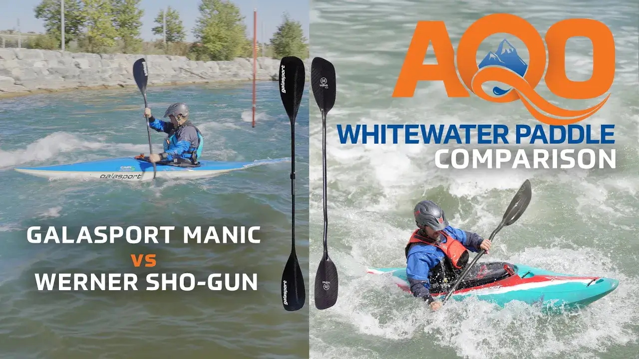 AQ outdoors whitewater paddles