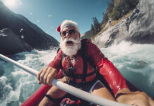 santa clause whitewater rafting