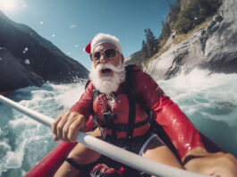 santa clause whitewater rafting