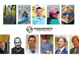 Elected board of directors for the Paddlesports Trade Coalition.