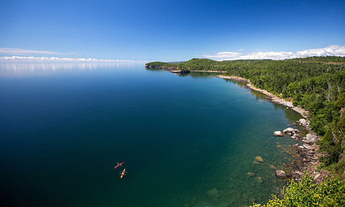 North Shore Kayak Tours by Day Tripper Duluth
