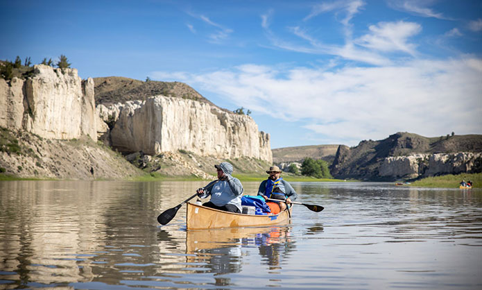 White Cliffs & Badlands Guided River Trip by Upper Missouri River Guides