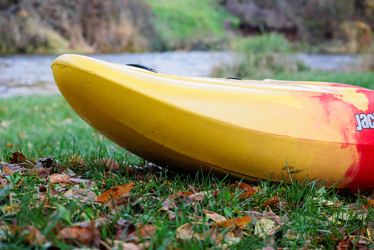 detail of the Jackson Flow stern