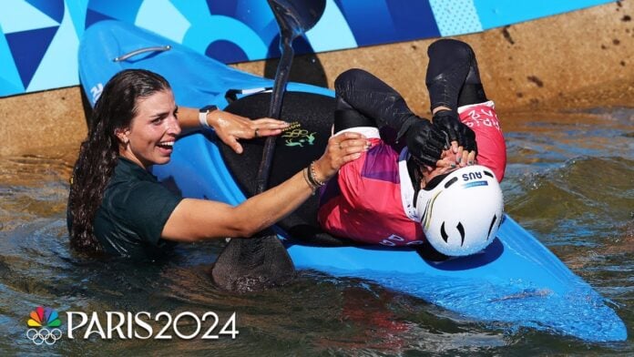 Australia's Fox sisters SWEEP canoe slalom golds as Noemie wins kayak cross | Paris Olympics.