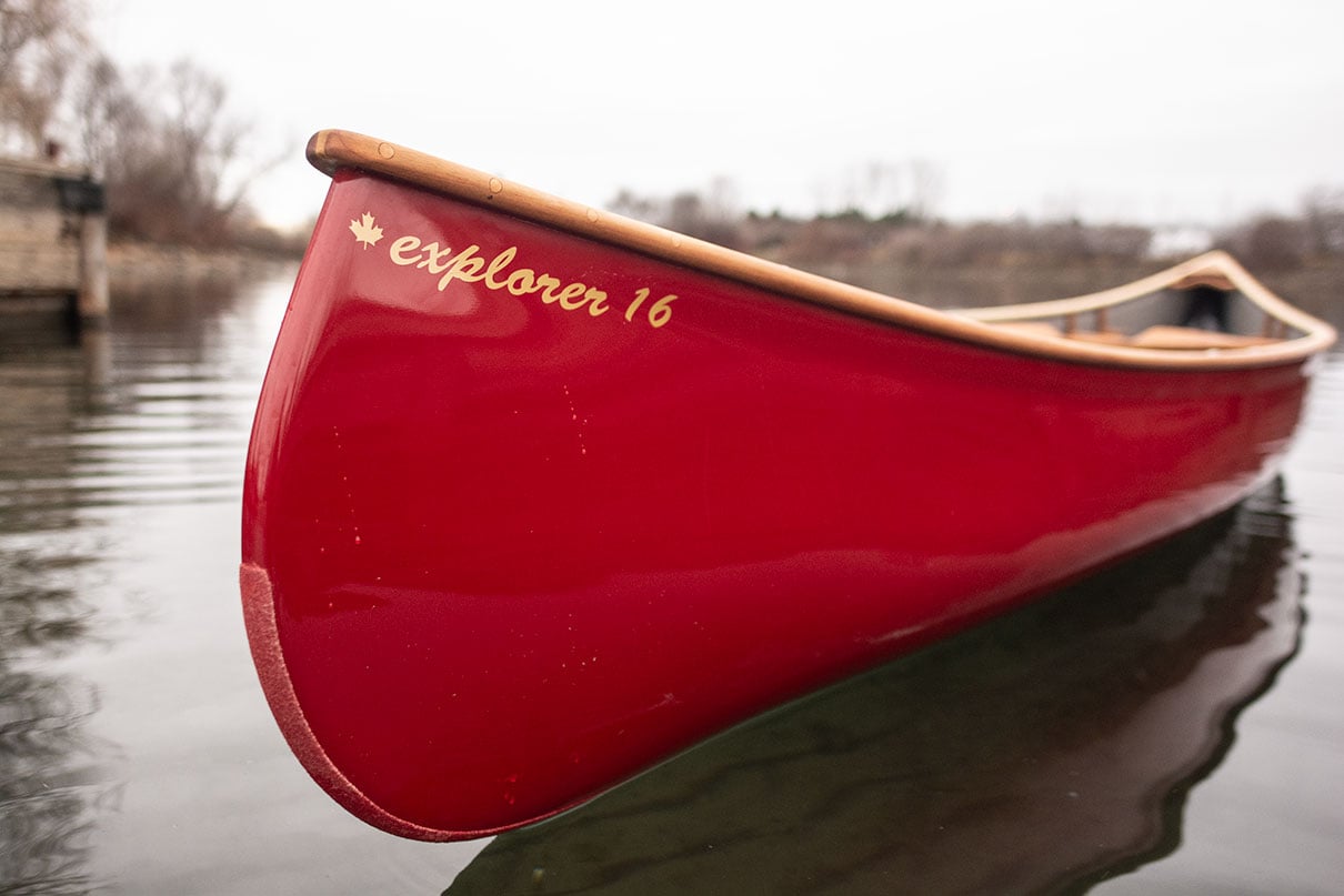 the bow of the Rheaume Explorer 16